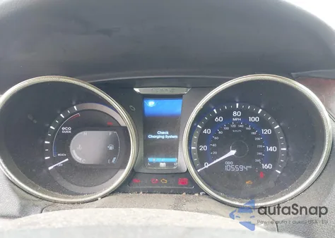 2011 Hyundai Sonata Hybrid z USA, uszkodzony, nr VIN KMHEC4A48BA006546